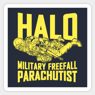 Mod.2 HALO Military Freefall Parachutist Magnet